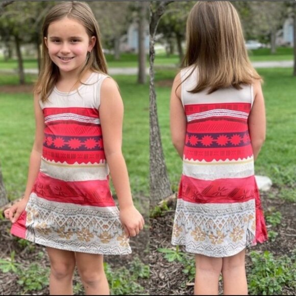 LingQi ShiZu X Disney | Moana Halloween Costume Dress | Size 7/8 - Picture 2 of 11